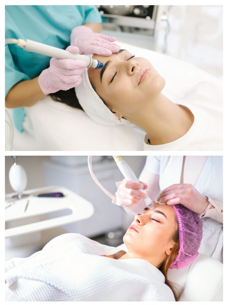 Hydra Facial Treatment Process