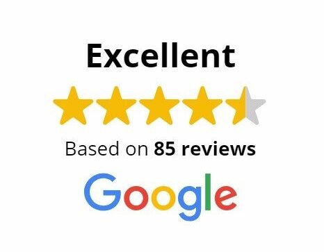 Excellent Google Reviews